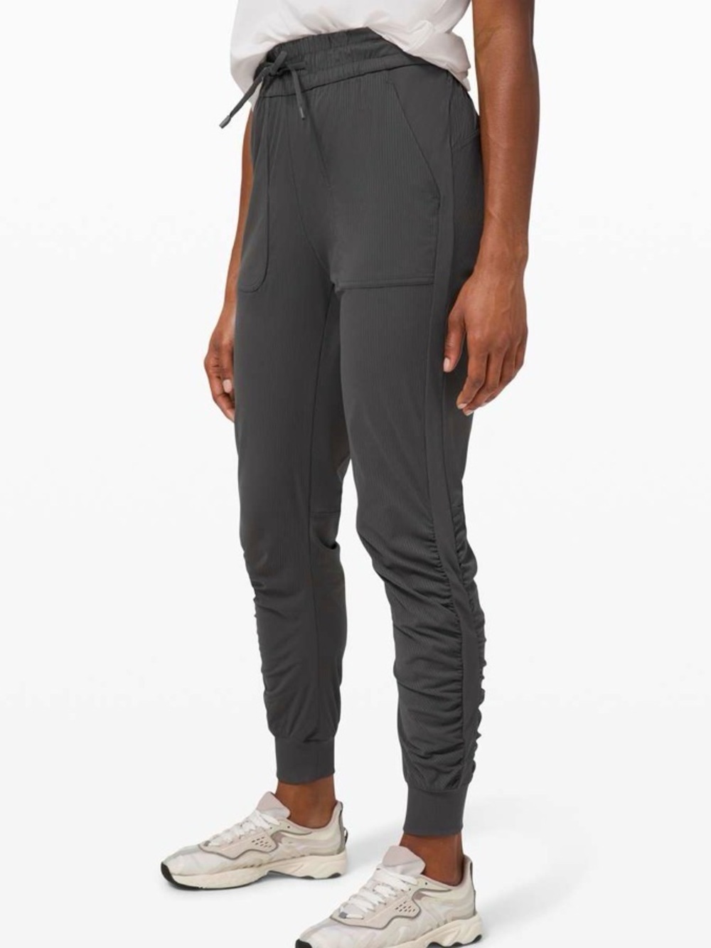 Lululemon Athletica Graphite Grey Beyond the Studio Joggers